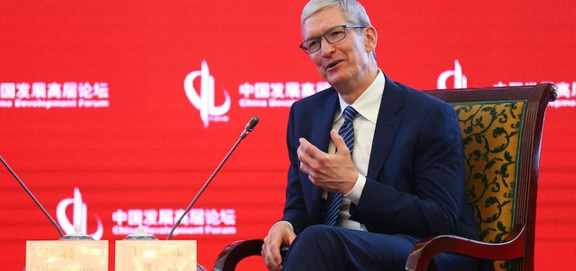 Apple CEO Tim Cook ‘Secretly’ Signed $275 Billion Deal With China in 2016